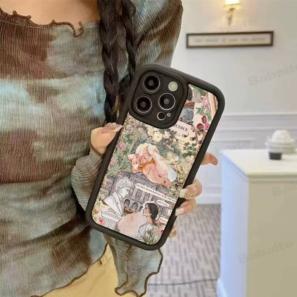Pride And Prejudice Jane Austen Phone Case For IPhone 17 16 E 15 14 13 12 11 Pro Max Plus Back Cover