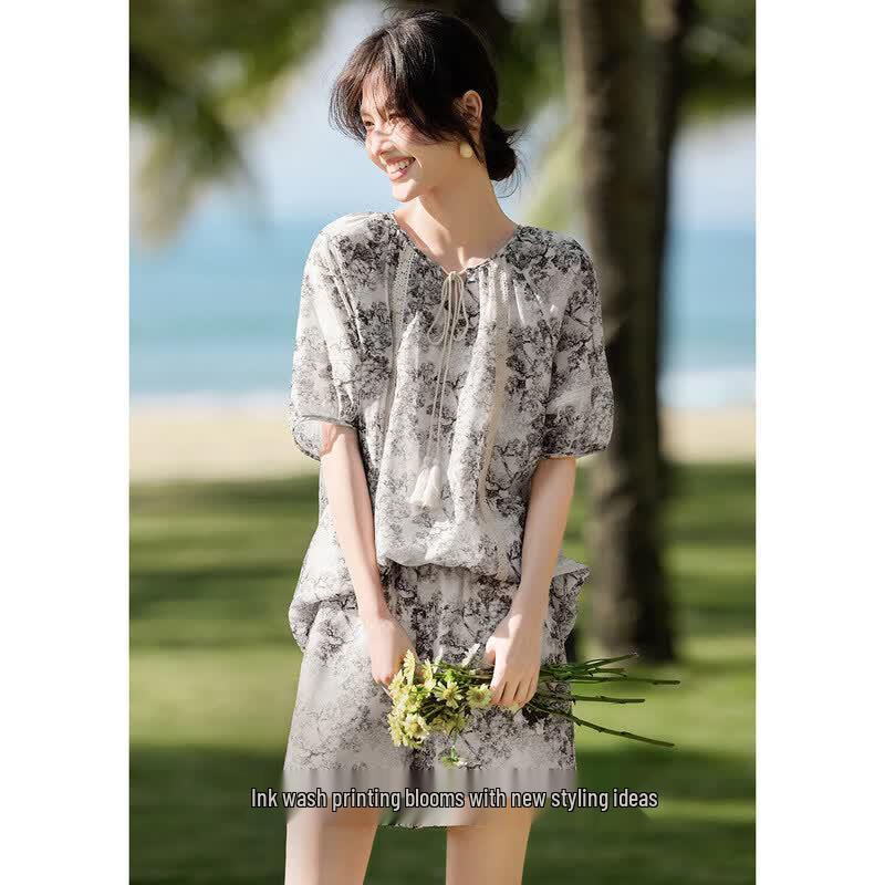 XWI Women s Ink Style Relaxed Fit Resort Set S