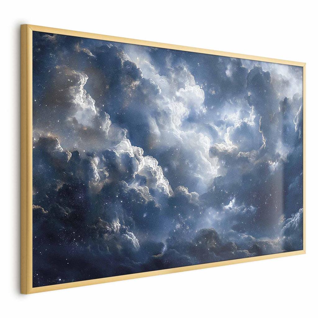 Plakat - Astronomiske Vidundere: Skyer Og Stjerner I Harmonisk Kombination