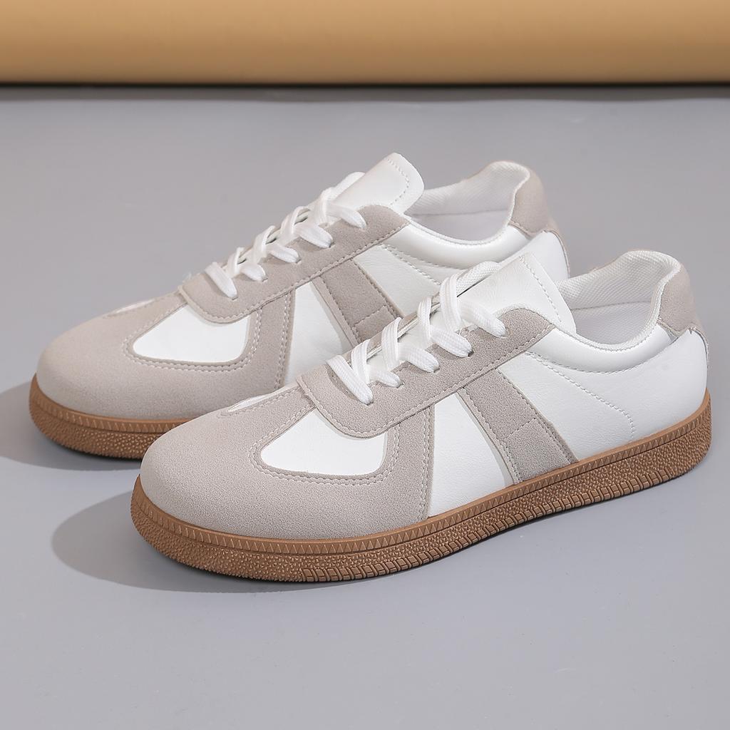 Women's lightweight and breathable running shoes - casual low cut lace up shoes, all season sports shoes