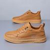Spring New High Quality Wear Resistant Sole Sports Oxford Shoes Versatile Men's Leather Casual Shoes Office Men's Business Shoes