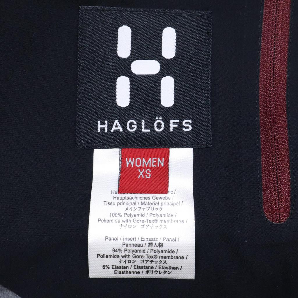 Haglfs [Excellent Condition] 1139053 SPITZ 2 JACKET GORE-TEX Nylon Mountain Parka Jacket XS Red x pinkUsed