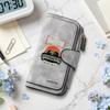 Vintage Car Printed Long Wallet Multi Slot Card Holder Fashion Casual Daily Use Purse