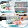 Mini Silicone Ice Lolly Mould for Baby with Teething Sticks for Kids Little Hands, BPA Free Safe Toddler Design Children Small Popsicle Mold