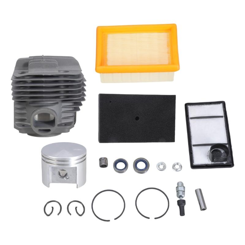 

High Performances Cylinder Piston Set for TS400 Concrete Saw with Essential Air Filter and Oil Seal Components 1