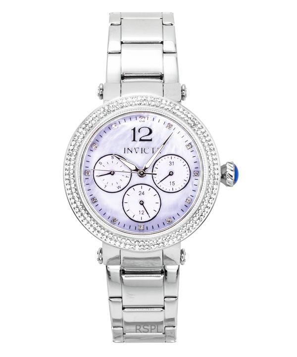 

Invicta Bolt Stainless Steel Crystal Light Purple Dial Quartz 49814 100M Women s Watch світло-фіолетового кольору