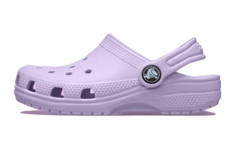 Crocs Comfortable Slip Resistant Abrasion Resistant Slip Resistant Abrasion Resistant Children s Sandals Light Purple 206990-530 25