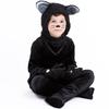 Kostým pro chlapce Pinse Halloween Černá kočka Maškarní - Dětský výkonnostní Cosplay outfit