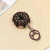 Creative Handmade Crochet Donut Keychain Pendant for Kids