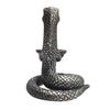 Vintage Candle Holder 3D Coiled Snake Resin Candle Holder Table Decor Snake