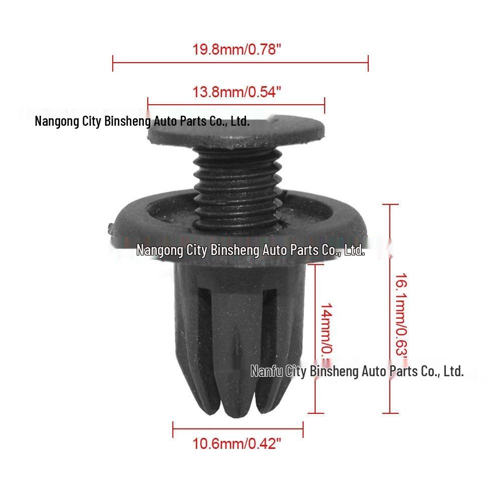 Fender Expansion Screw Nut for BMW Mini R50/R52/R53/R55/R56 - 7130702966
