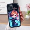 Jujutsu Kaisen Nobara Mobile Phone Case for iPhone 17 16 15 14 13 12 11 Air Pro Max Plus Thicken TPU Colorful Cover Cover Luxury