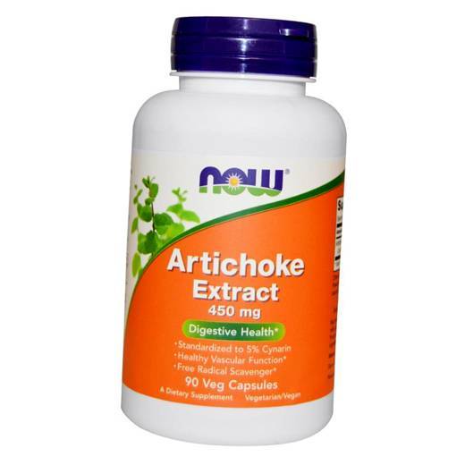 

Артишок Екстракт, Artichoke Extract 450, Now Foods 90вегкапс (71128059) 90vcaps
