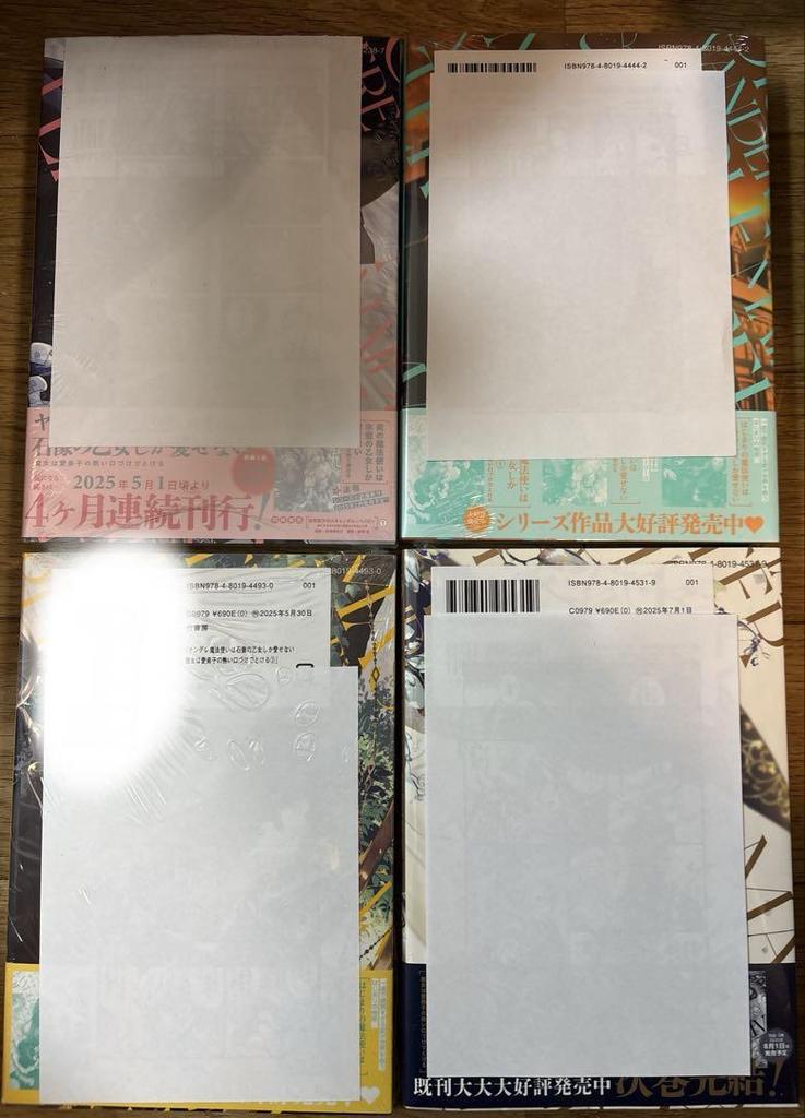 [USED] Yandere Magician Can Only Love the Stone Statue Maiden, Volumes 1-4, with paper