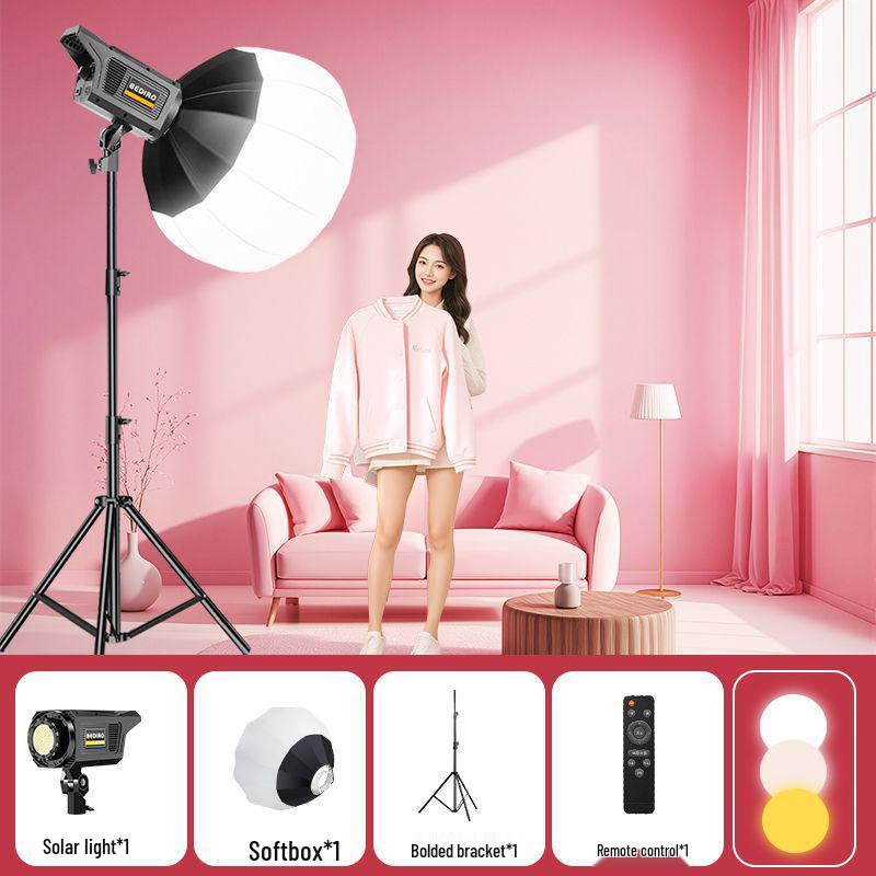 Zheyu Bright Spherical Fill Light for Indoor Live Streaming and Photography