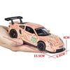 Porsche 911 GT3 RSR Wersja dopasowująca Symulacja Diecast & Toy Pojazdy Dźwięki & Światło Samochód Pull Back 1:Model supersamochodu ze stopu 32
