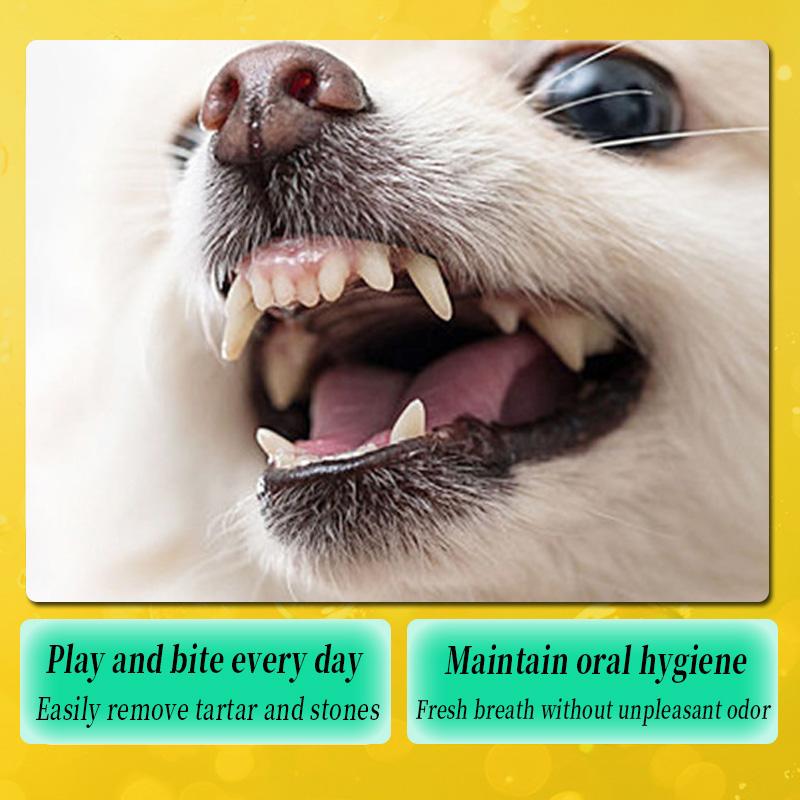 Bite-resistant Pet Dog Toys Interactive Teeth Grinding Dog Toys Teeth Cleaning Toy Funny Puppy Training Toy Dog Accessories