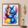 DIY Diamond Painting 5d Belle and Stitch Full Drill Cross Stitch Diamond Living Room Bedroom Decor Painting