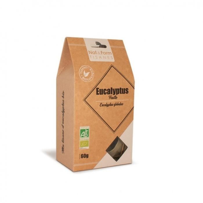 Nat &amp; Form Tisane Eucalyptus Globulus Feuille 60g