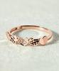 Helene Jewelry 14K 18K Brilla Heart Line Miss Ring Gold Ring