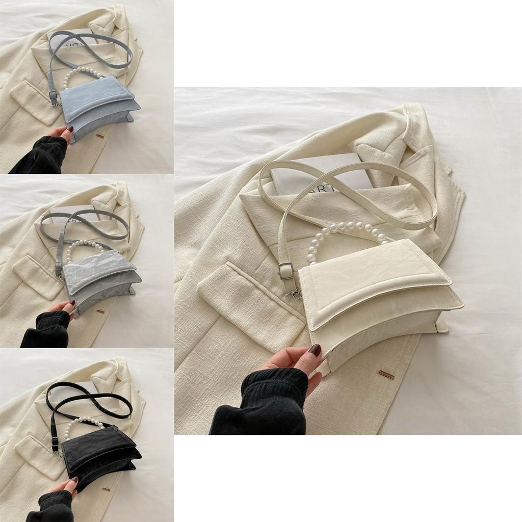 Chic Summer Crossbody Bag For Women 2024 Trendy Pu Shoulder Bag Vintage Look