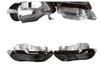 Compatible Stainless Steel Exhaust Tips for BMW X5/X6/X7 (G05, G06, G07)