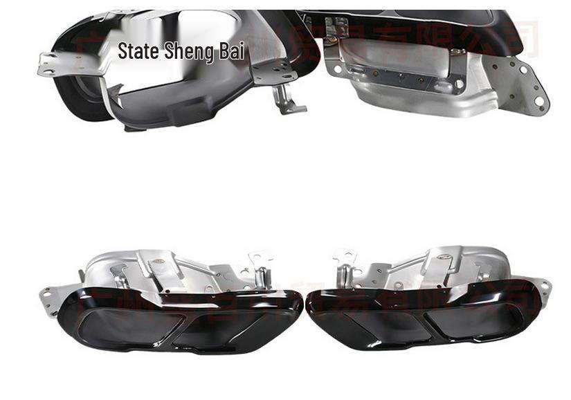 Compatible Stainless Steel Exhaust Tips for BMW X5/X6/X7 (G05, G06, G07)