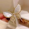 Diamond Butterfly Versatile Simple Brooch Flower Anti-light Pin Clothing Accessories Corsage