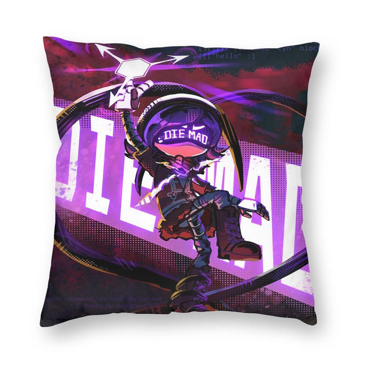 Murders Drones Game Square Pillowcase Pillow Cover Cushion Throw Pillow for Home Bedroom Car 30cm x 30cm