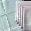 29x29cm Plain Handkerchief for Male Casual Use Pocket Cloth Soft Breathable Square Handkerchief Towel for AllAges 6PCS