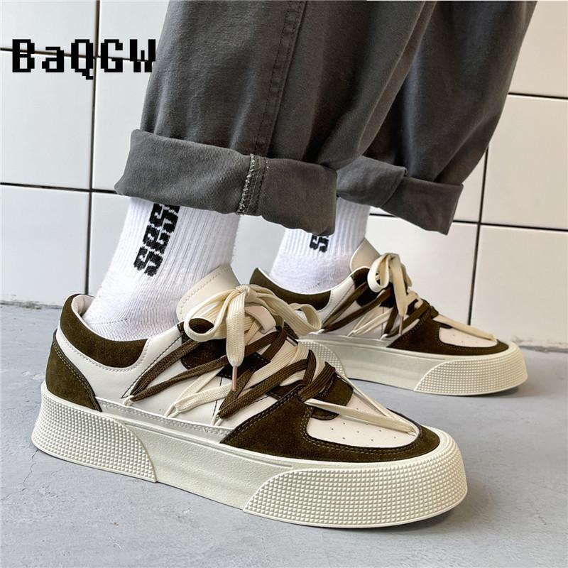 Mode Herren Freizeit-Sneakers Plateau Personalisiertes Design Sport Laufschuhe Skateboard Flats Sneakers Gemischte Farben Schuhe für Herren