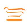 1pc Car Door Panel Removal Tool + 4pcs Panel Audio Trim Removal Tools Automobile Nail Puller Audio Door Clip Dash Pry Tools