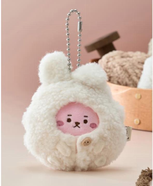 BT21 KEYRING MADE BY RJ - LINE FRIENDS Official Character K-Pop Character Merchandise
