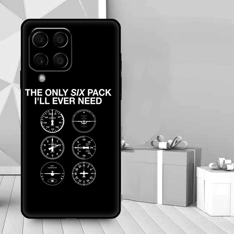 Aviation Aeroplane Pilot Cockpit Case For Samsung Galaxy M35 M56 M12 M06 M32 M52 M55 M15 M11 M13 M14 M16 M36 M31 M53 M34 M54
