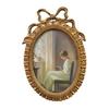 25.5x17.5cm Antique Retro Resin Oval Photo Frame for Home Kitchen