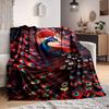 1pc Peacock Feather Blanket, Lightweight Flannel Fleece with Digital Printing, Soft Warm for Sofa, Travel, Camping, Office, Couch, Chair, and Bed, All