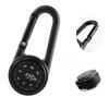 Meng Pao Zinc Alloy Double-Sided Carabiner Compass