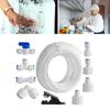 Water Purification Fittings Assembly Universals Connection Set Convenient Water Hose Set for Fridges and Ice Makers