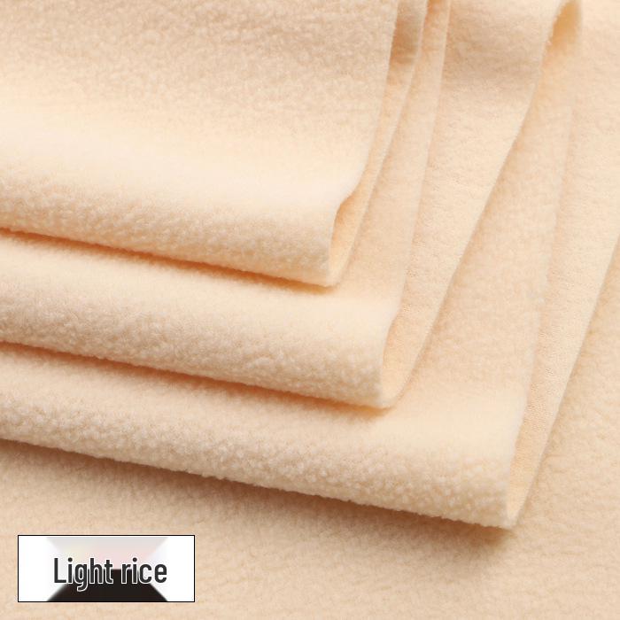 Polar Fleece Knit Fabric - Thick Cotton Fleece for Sweatshirts