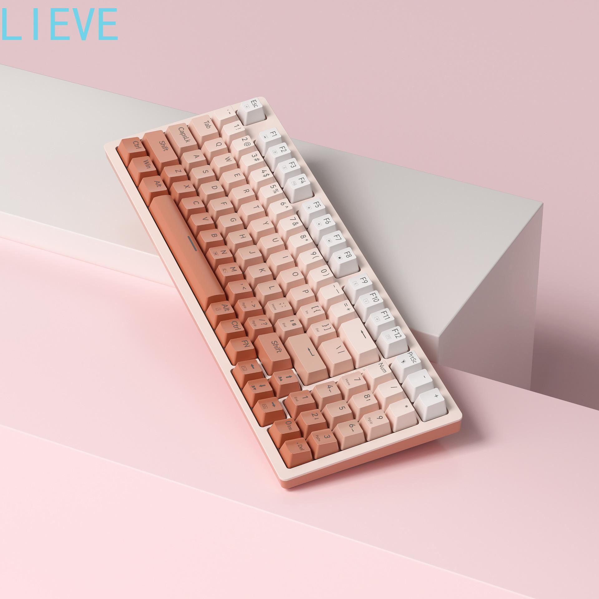 

Новое поступление 2023 Custom Axis Механическая игровая клавиатура Проводная градиентная световая клавиатура со специальной ценой