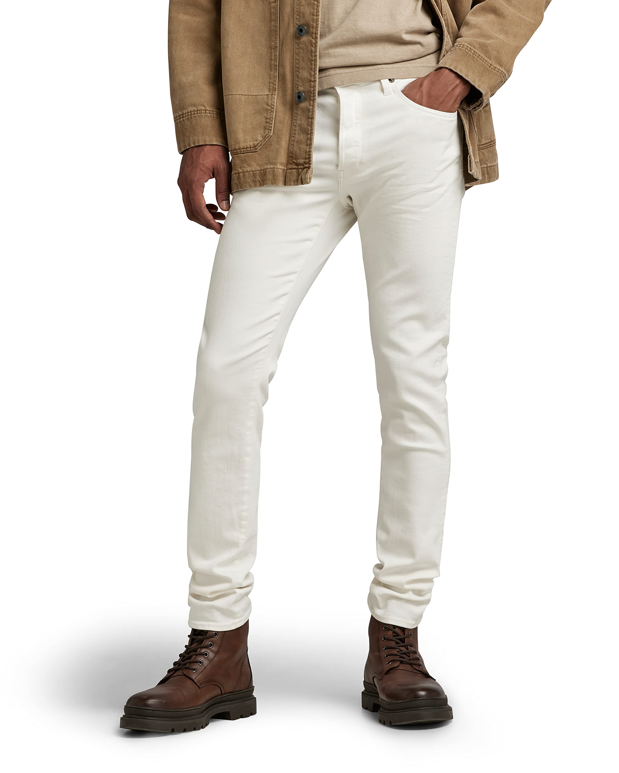 G-Star RAW Jeans Men Slim Fit white 3301 Slim 51001-C258-G006 W32/L32
