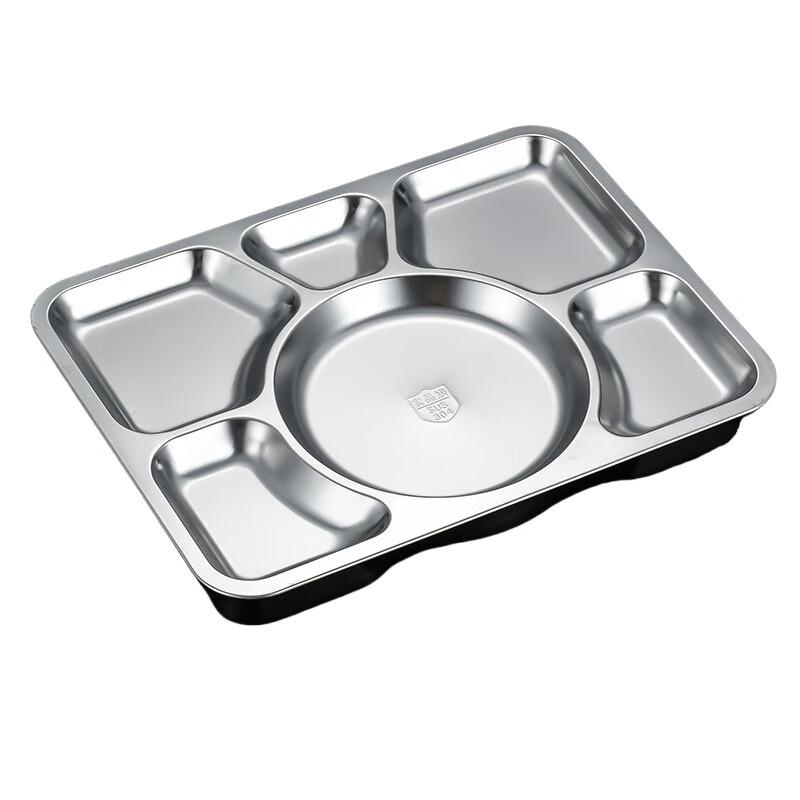 Yimao Stainless Steel Divided Meal Tray