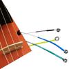 Violin Strings Replacement Full Set with Steel Core Nickel Plated Ball End Nickel Chromium Wound Musical Instrument Part