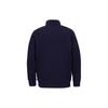 Under Armour UA Rival Mock Neck Logo Print Loose Fit Raglan Long Sleeve Sweatshirt Men Sweatshirt Navy-Blue 1386016-410