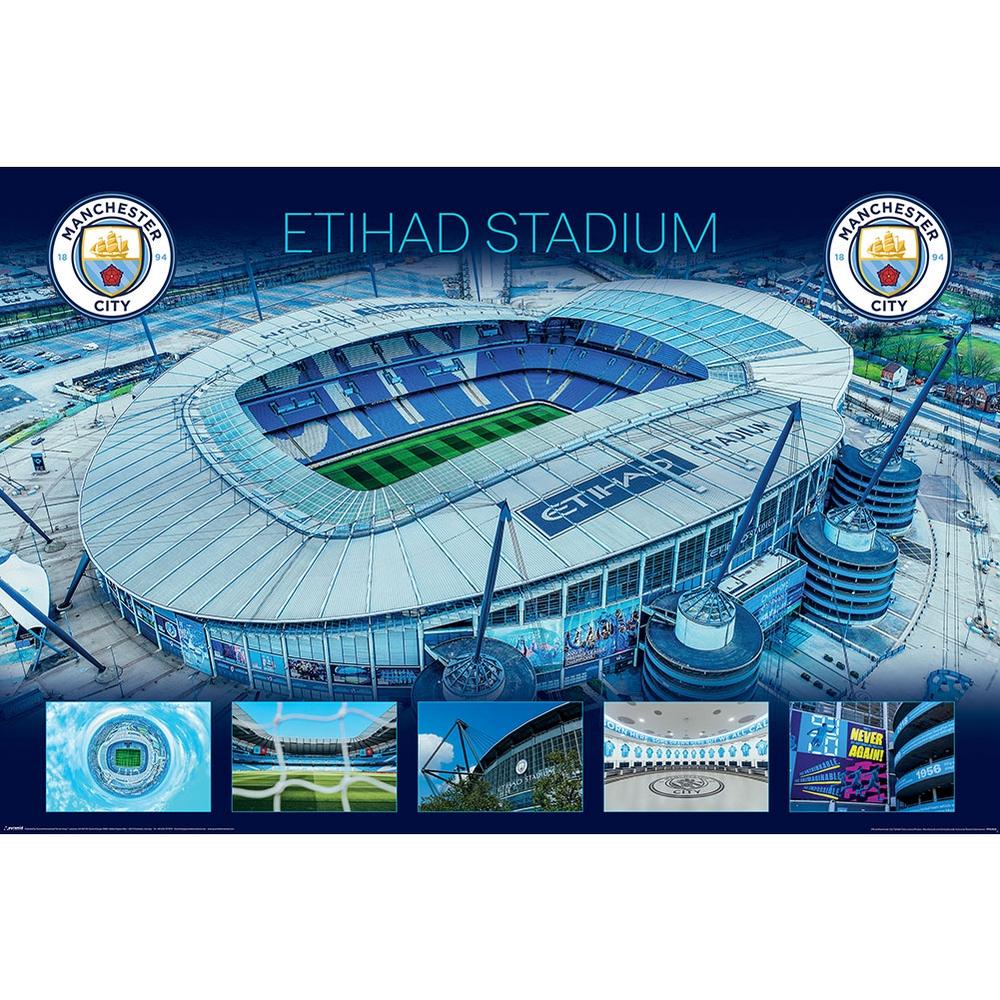 Manchester City FC Etihad Stadium 199 Poster