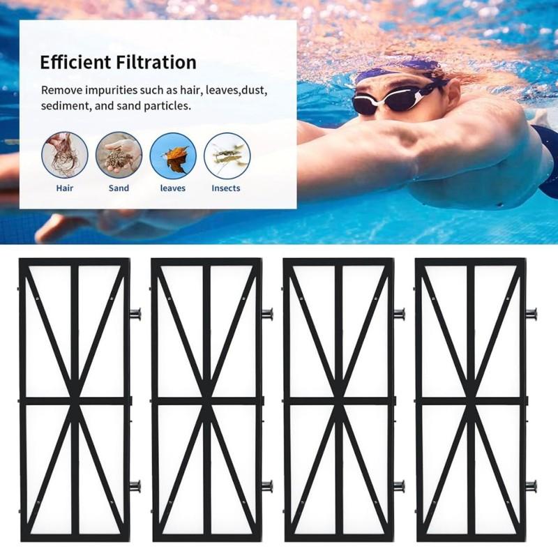 Replacement Pool Cleaner Filters(4Pcs) 9991407-R4 For Dolphin DX3, DX4, DX4S,For Supreme M3/Apollo/Apolloa For Plus, Primal