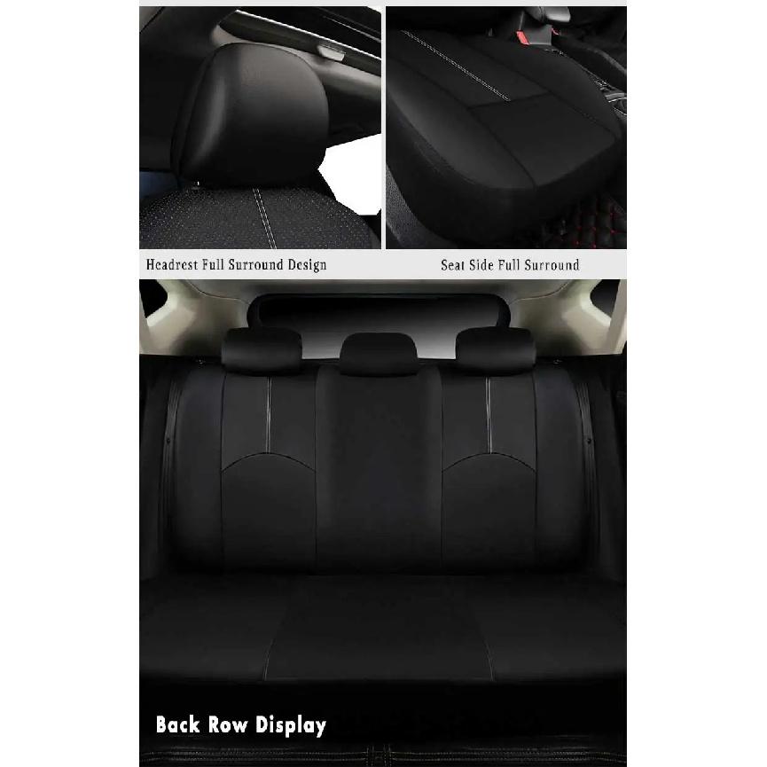 Universele Autostoelhoes Beschermer PU Leer Auto Accessoires Stoelhoezen Interieuronderdelen Kussen Gereedschap Voor SUV Sedan Hatchback