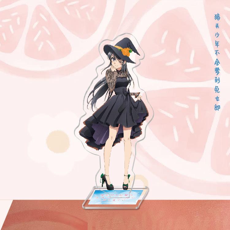 

Игровая аниме-кролик для девочек, акриловая подставка для персонажей, акриловая подставка для фигурки, роспись, декор для стола, украшение, подарочная модель