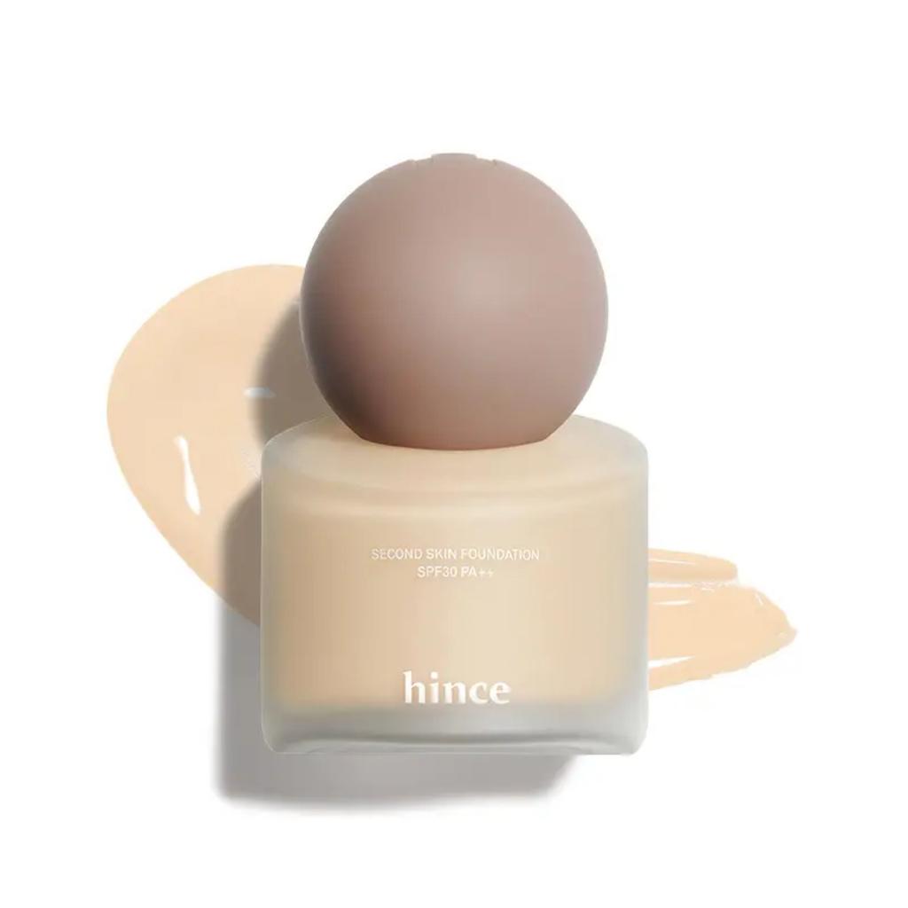HINCE Second Skin Foundation 40ml (4 Shades)
