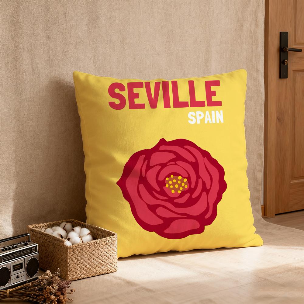 Pillow Case luxurious home office, sofa decorative Multi sized car seat cushions, pillowcases Flowers